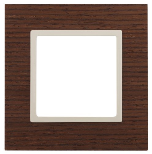 Рамка универсальная Эра Elegance 1-м. дерево дуб/слоновая кость фото Рамка универсальная Эра Elegance 1-м. дерево дуб/слоновая кость картинка